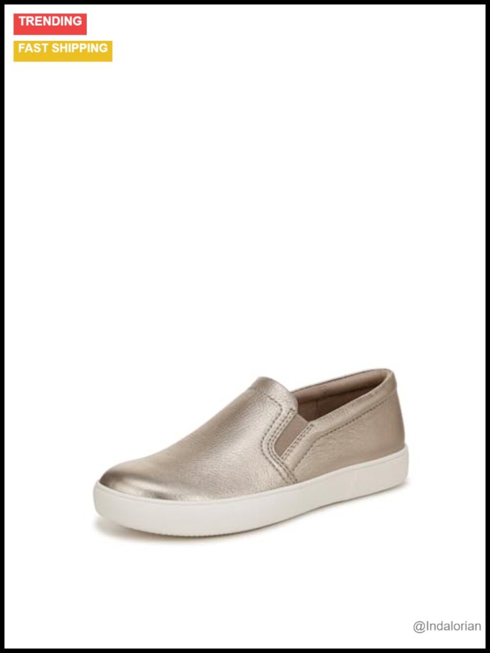 Naturalizer Womens Slip On Sneakers Comfortable Walking Shoes